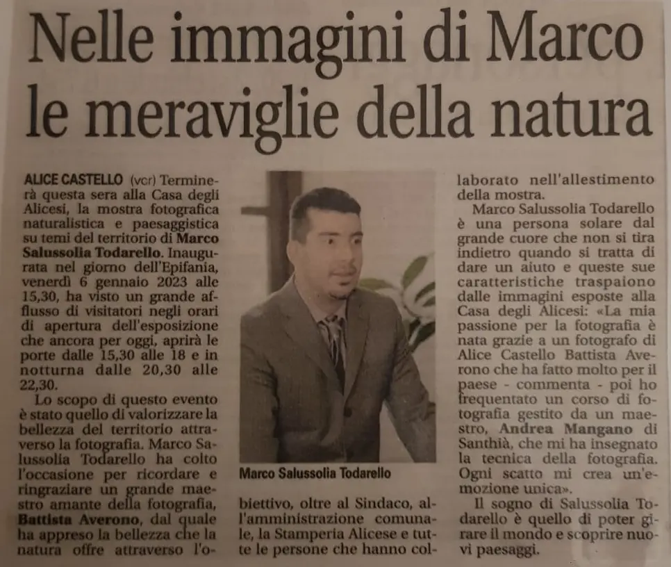INTERVISTA A MARCO