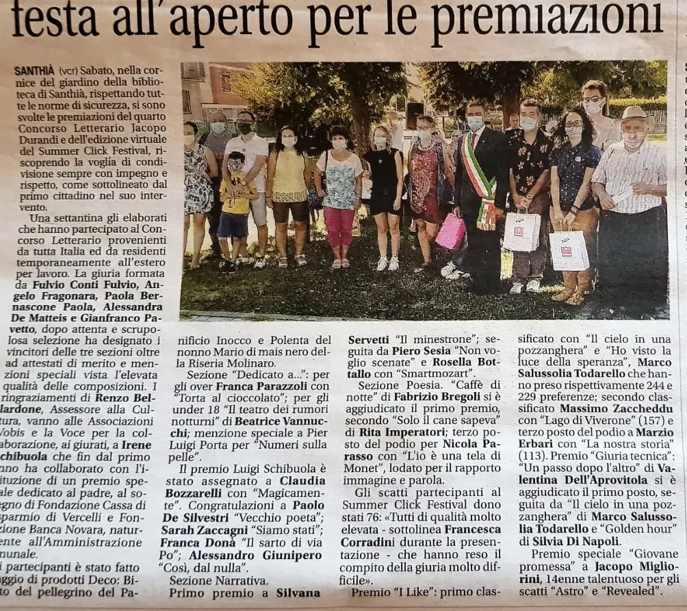 premiazione 2020